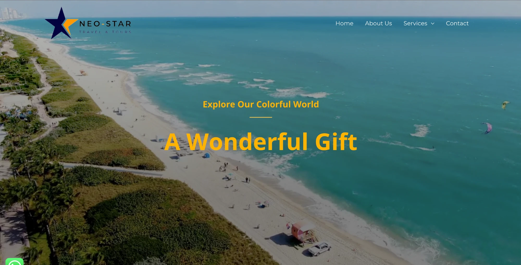 Neostar Travel Agency Website